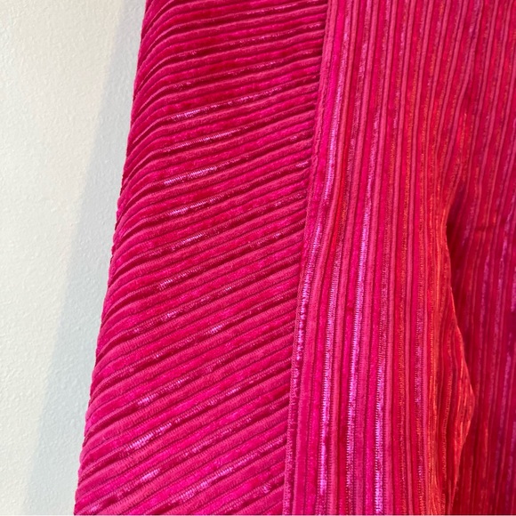 Free People Slim Pull-On Velvet Flare Pants - Picture 7 of 14